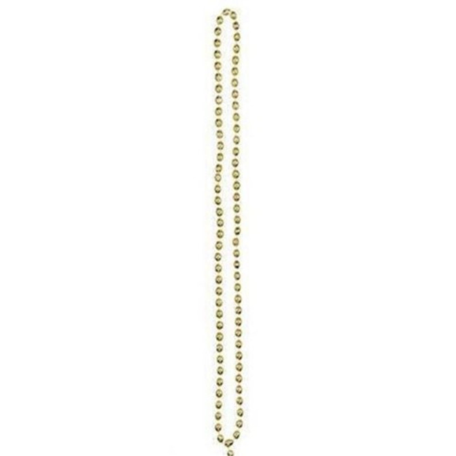 30" Let's Party Golden Bead Necklace Party Accessory