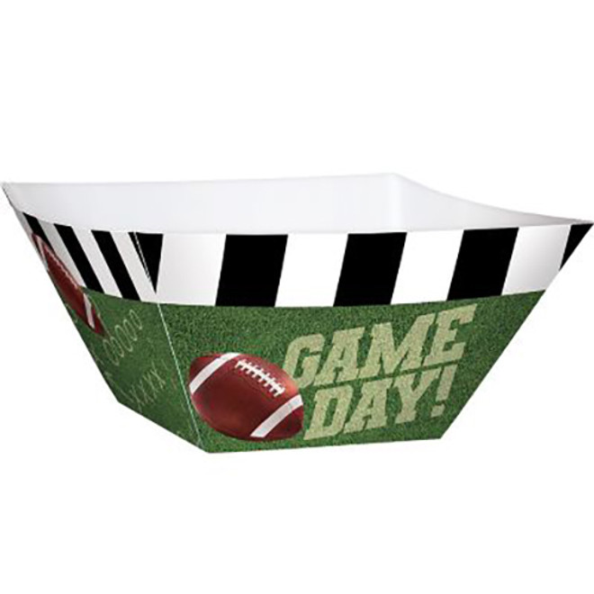 Football Game Day Cardstock Bowls