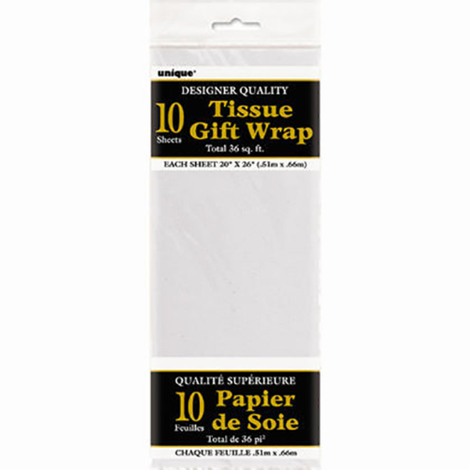 White Tissue Sheets