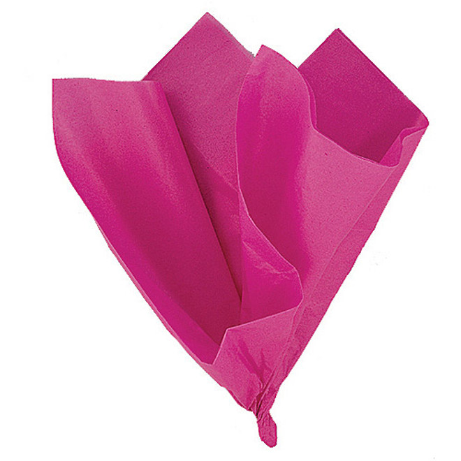 Hot Pink Tissue Sheets