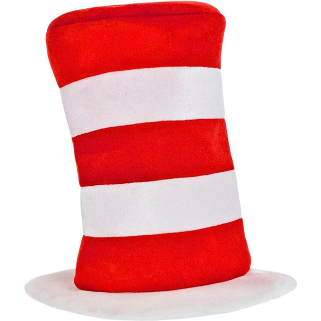 Bold Red & White Dr. Seuss Cat in the Hat