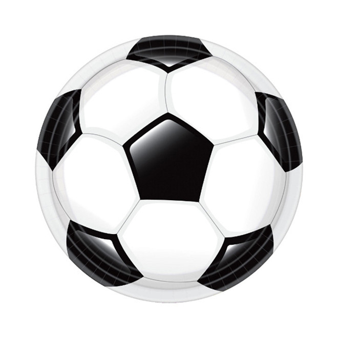 Soccer Goal Getter Large Paper Plates