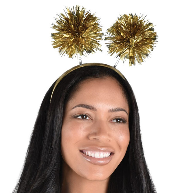 Head Bopper Pom-Pom - Gold