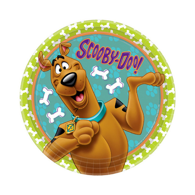 9" Scooby-Doo Zoinks! Large Paper Plates