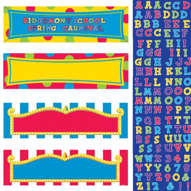 Carnival Party Giant Banner Kit