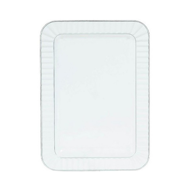 Appetizer Plastic Tray - Clear