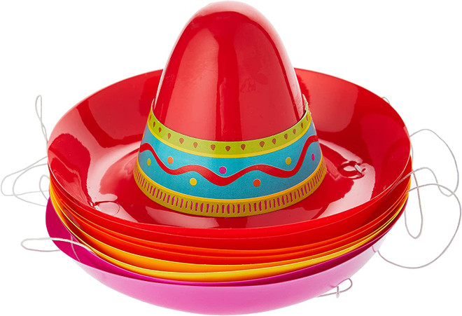 Plastic Mini Sombreros