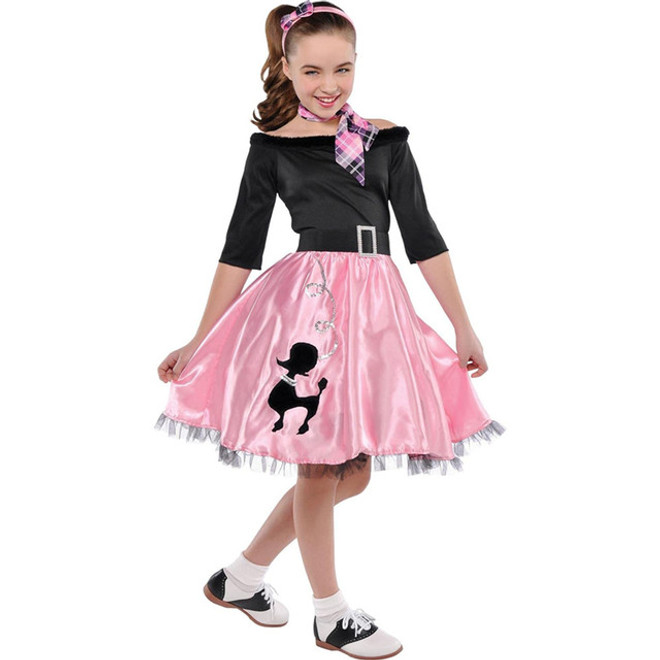 Miss Sock Hop Costume for Kids