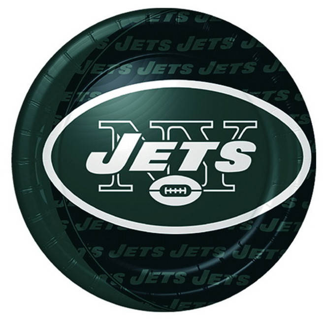 New York Jets Dinner Plate 8 Pack