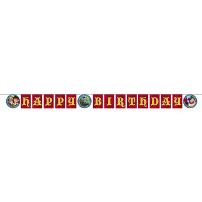 Jake And The Never Land Pirate Birthday Banner