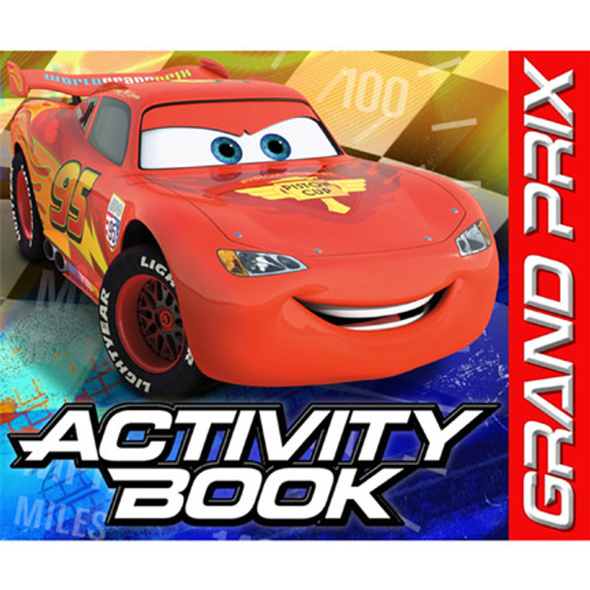 Cars Dream Party Activity Books