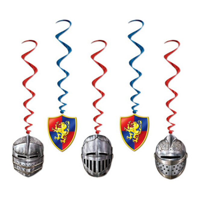 Medieval Whirls Party Accessory 5 Pack