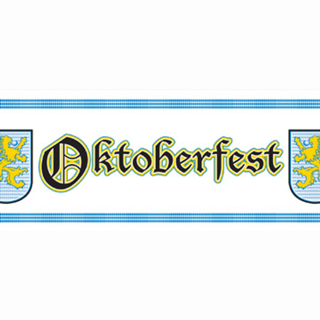 Oktoberfest Sign Banner 60" x 21"