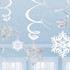 Snowflake Value Pack Swirl Decoration