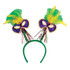 Mardi Gras Mask with Feathers Boppers