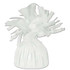 Metallic Wrapped Balloon Weight - White