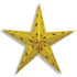 24-Inch Gold Dimensional Foil Star