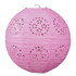 Lace Paper Lanterns - Pink