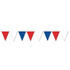 Red, White & Blue Pennant Banner