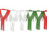 Drop Fringe Garland(Red/White/Green)