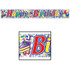 Metallic 1-Ply Happy Birthday Fringe Banner