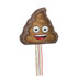 Poop Emoji Shaped Drum Pull Pinata