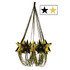 Black & Gold Star Chandelier