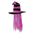 Witch Hat w/Hot Pink Hair