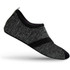 FitKicks Women's Foldable Active Lifestyle Footwear Shoes Medium Black