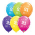 11" 21-A-Round Assorted Latex Balloons