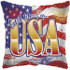 18 Inch Square God Bless USA Balloon