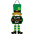 St. Patrick's Day Glittery Leprechaun Triple Sign