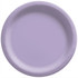 Lavender Round Paper Plates