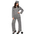 Women Jail Prisoner Costume Set