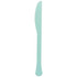 Robin's Egg Blue Heavy Weight Plastic Knives