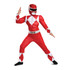 Mighty Morphin Red Power Ranger Boys Classic Costume, Large