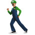 Super Mario Luigi Classic Boys Fancy-Dress Costume - Small