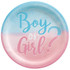 Boy or Girl? Gender Reveal Paper Plates - 10.5"