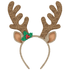 Sherpa Reindeer Antler Brown Headbands