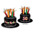 Plush "50" Over The Hill Cake Hat