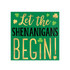 St. Patrick's Day 2-Ply Shenanigans Beverage Napkins