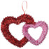 Tinsel Hearts Decoration