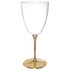 Golden Premium Wine Goblet - 7 Oz