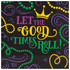 Mardi Gras Good Times Paper Lunch Napkins