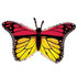 32" Monarch Butterfly Shaped Balloon