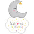 Welcome Baby Moon Super Shape Foil Balloon - 42"
