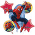 Spiderman Happy Birthday Balloon Bouquet Set