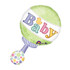 31-Inch Tiny Bundle Rattle Shaped Balloon