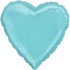 18" Robins Egg Blue Heart Balloon