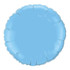 18" Pale Blue Round Flat Foil Balloon